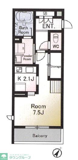 横浜市泉区ゆめが丘のマンションの間取り