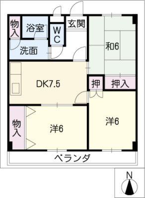 ファクトリー長良の間取り