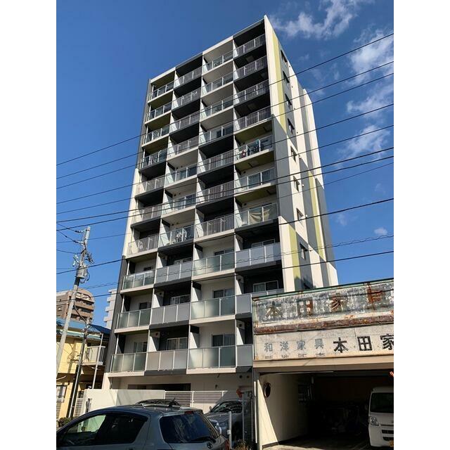 【小田原市栄町のマンションの建物外観】