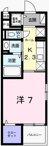 【姫路市下寺町のマンションの間取り】