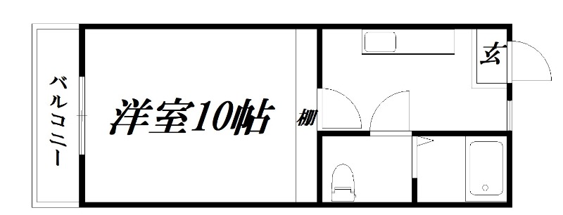 浜松市浜名区細江町中川のアパートの間取り