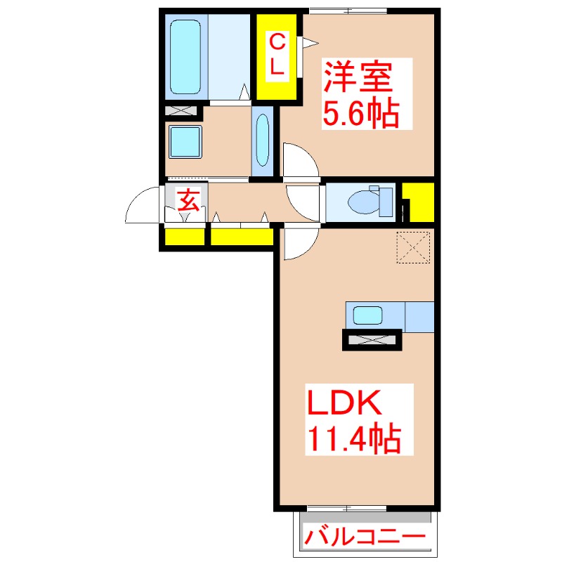 ムーンラヴァースの間取り