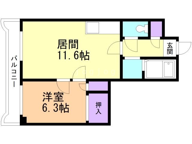 ティアラ手稲本町の間取り