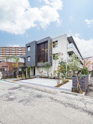 建物外観　ホテルライク仕様の外観となります！