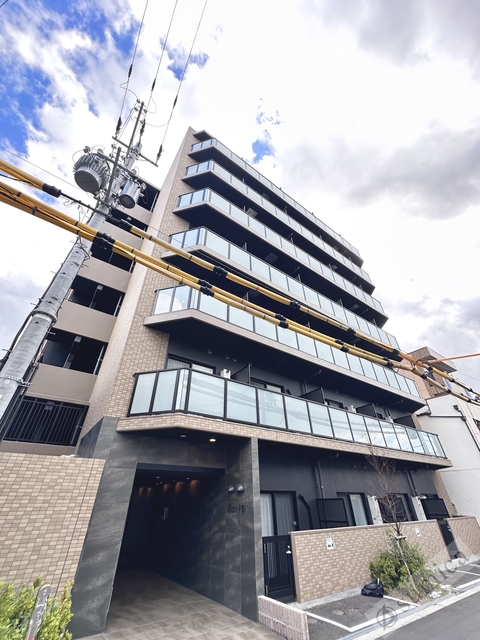 建物外観　インターネット使い放題。