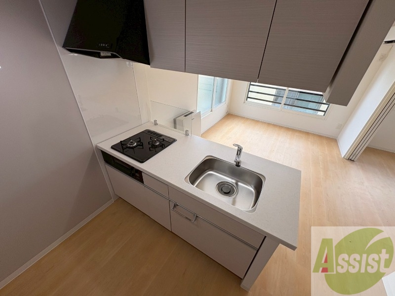 キッチン　システムキッチンなので、すぐお料理に使えます！