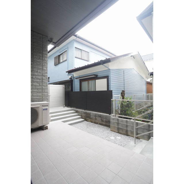 庭　広々としたテラススペース♪