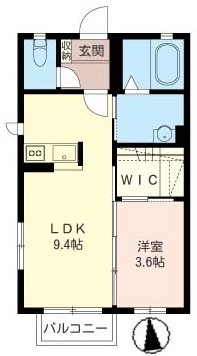 LA PAZ　ShaMaisonの間取り