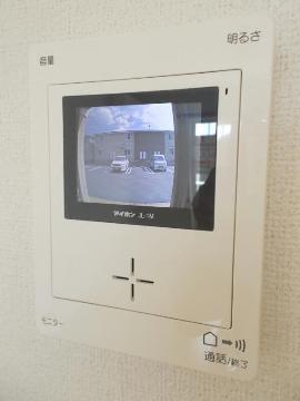 セキュリティ　カメラ付インターホン