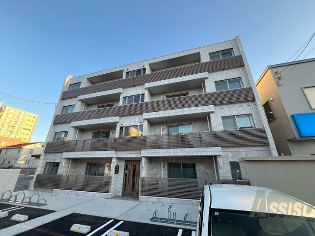 建物外観　札幌市中央区南２０条「グランメール石山通」