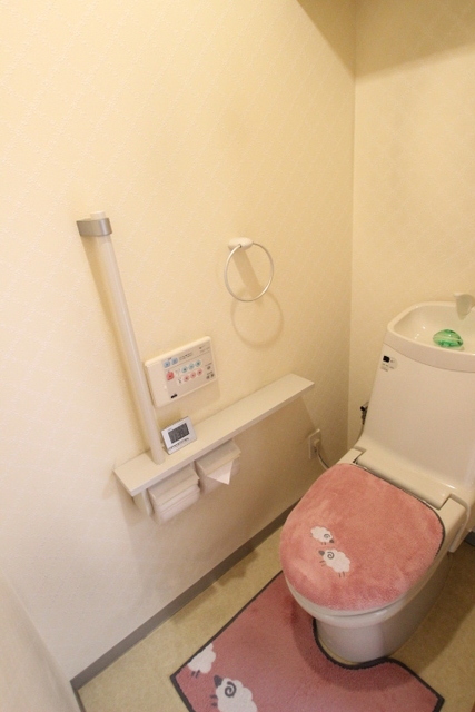 トイレ　モデルルームです