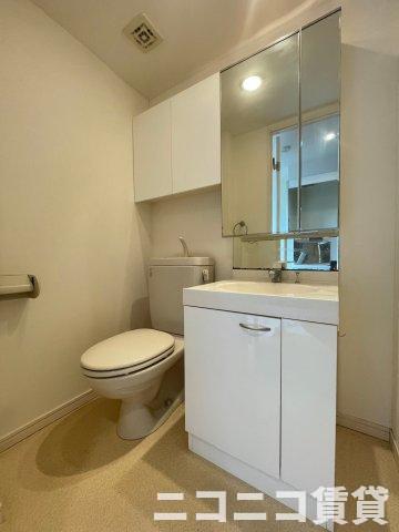 洗面設備　※モデルルーム