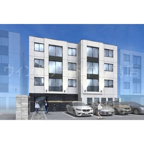 建物外観　完成予想パース