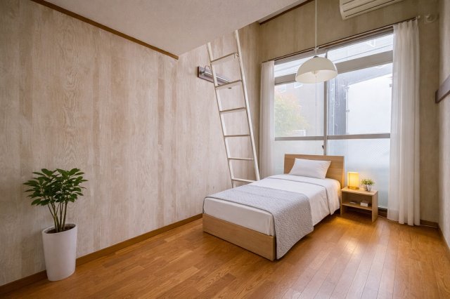 居室・リビング　家具配置イメージ画像です。