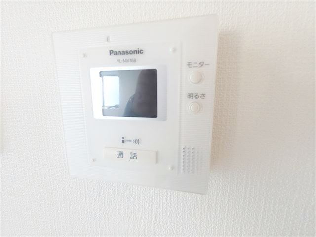 セキュリティ　訪問者のチェックが出来るTVモニターホン