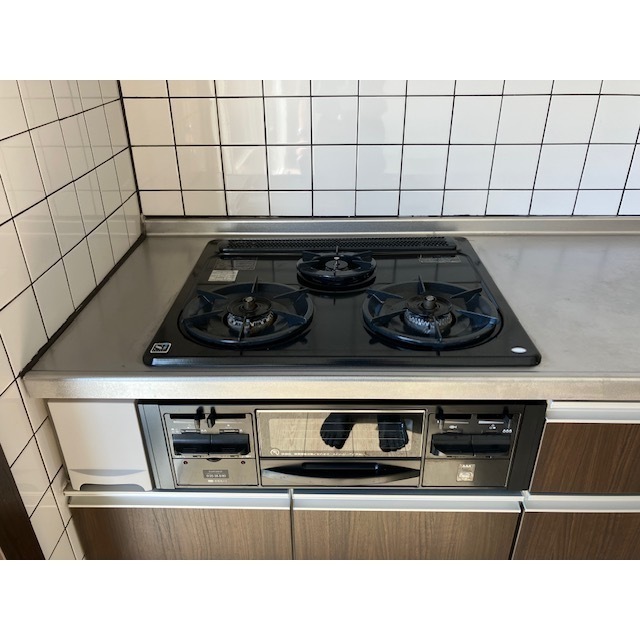 キッチン　ビルトインガスコンロ