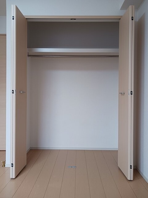 収納　クローゼットです。