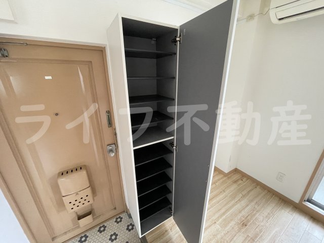 収納　大きなスペースがあり、収納には困りません