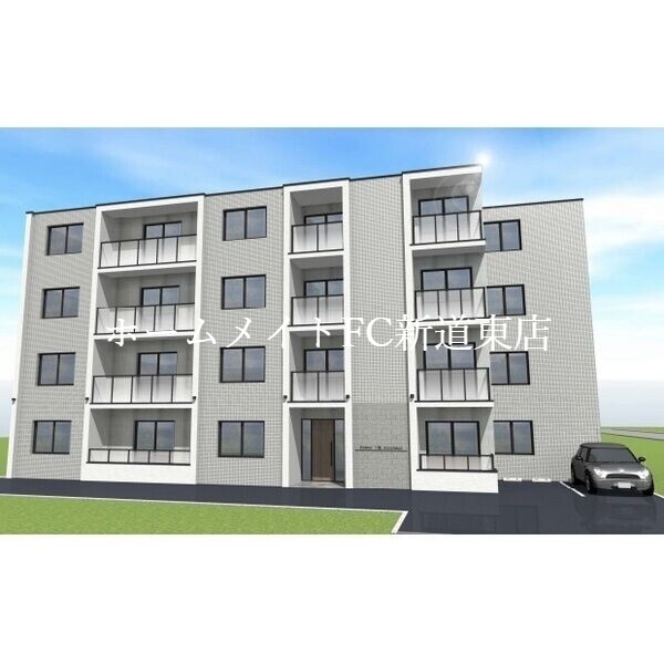 建物外観　完成予想図