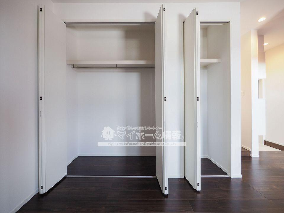 収納　洋室、クローゼット