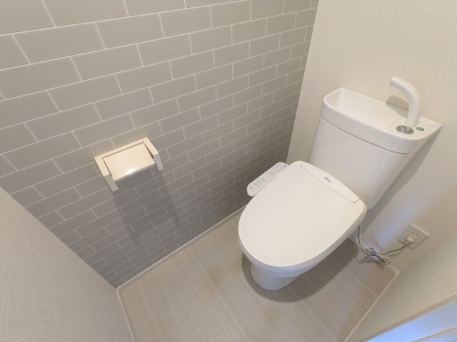 トイレ　ゆったりとした空間のトイレです