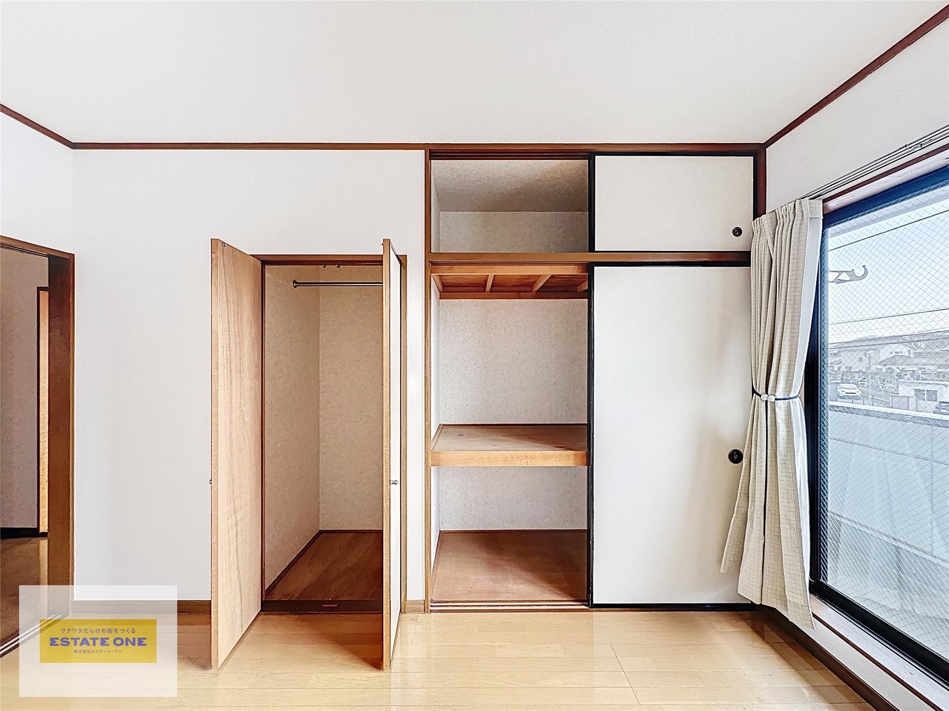 収納　収納しっかり完備してます！