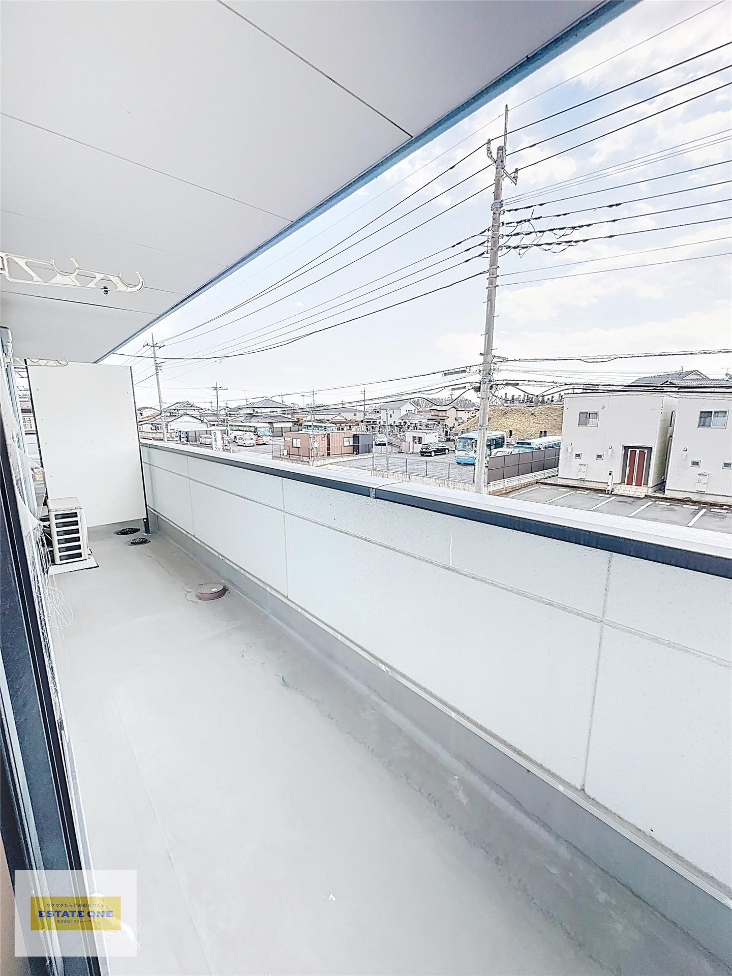 バルコニー　広々バルコニー☆