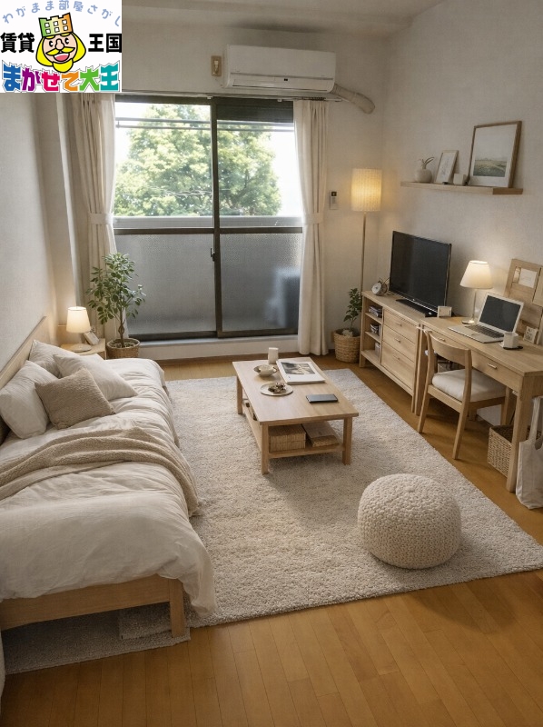 居室・リビング　家具・インテリアはＣＧです