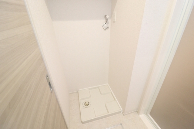 洗面設備　室内洗濯機置き場