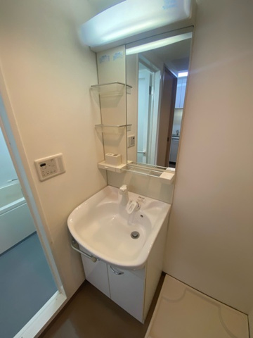 洗面設備　洗面所内に洗濯機置場あり♪