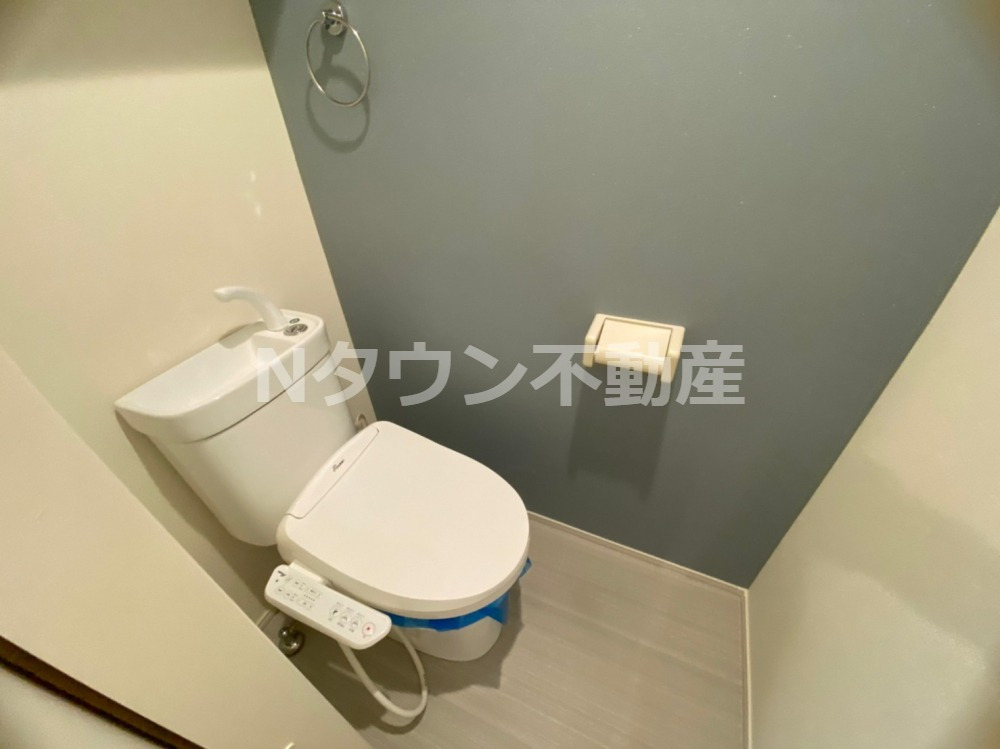 トイレ　ゆったりとした空間のトイレです