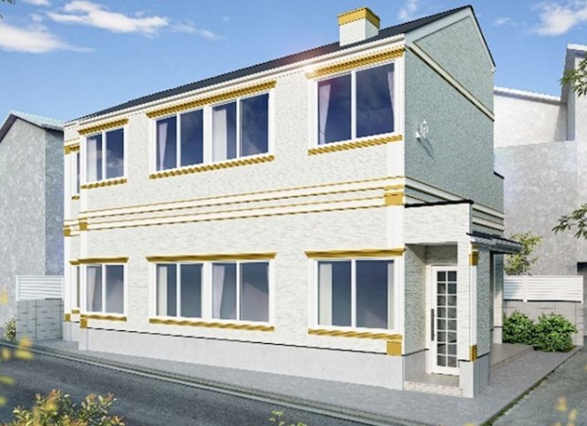 建物外観　外観パース