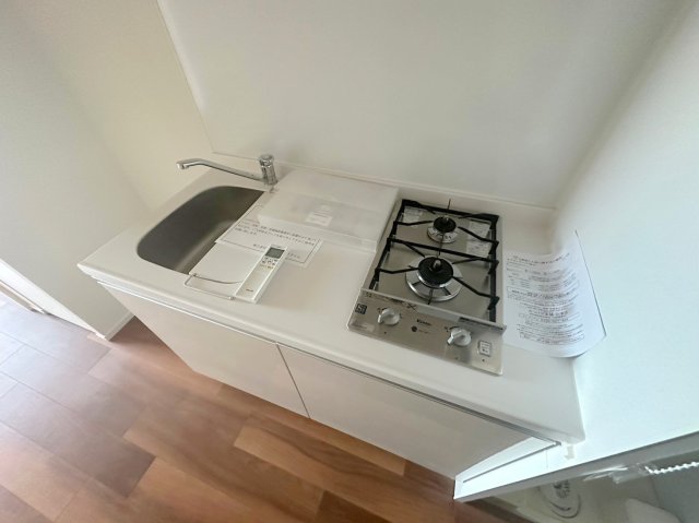 キッチン　システムキッチン：2口コンログリル