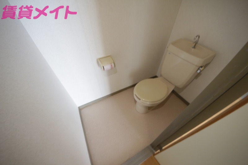 トイレ　同タイプ部屋写真です。