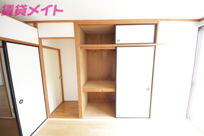 収納　同タイプ部屋写真です。