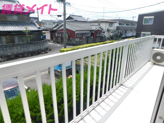 バルコニー　同タイプ部屋写真です。