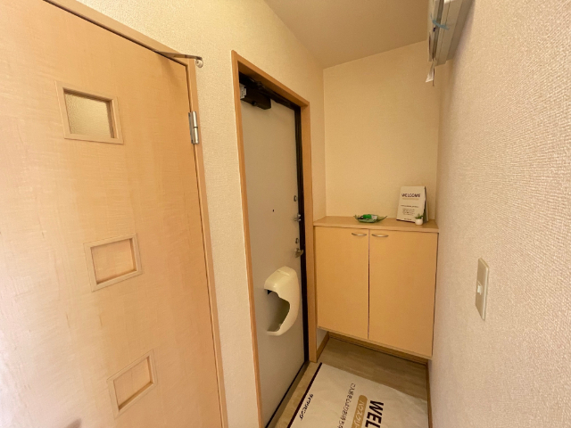 玄関　下駄箱付きの玄関