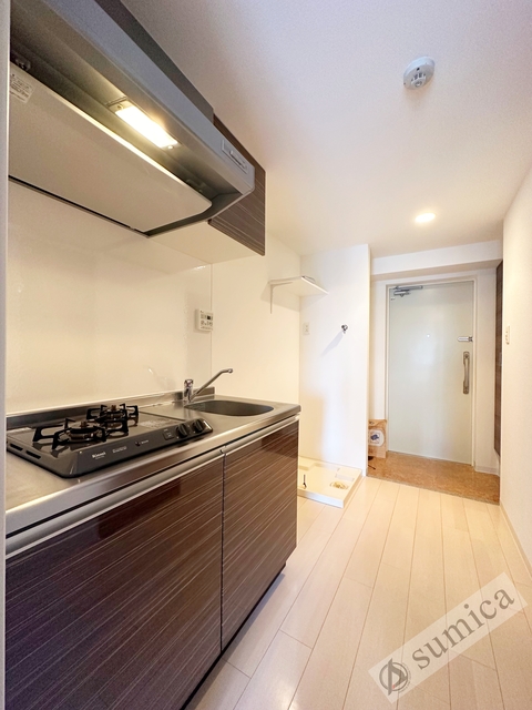 キッチン　２口システムキッチンでお料理楽しく♪♪