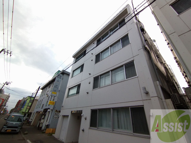 建物外観　札幌市中央区南１０条西「ノースパインハイム」