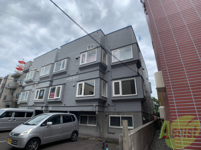 建物外観　札幌市北区北三十一条西「アメニティーライフ３１８」