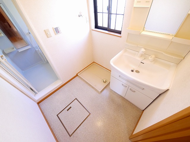 洗面設備　洗面所です