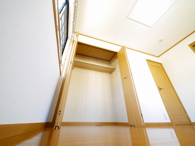 収納　大きなスペースがあり、収納には困りません