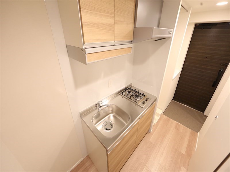 キッチン　システムキッチン（ガス2口コンロ付）