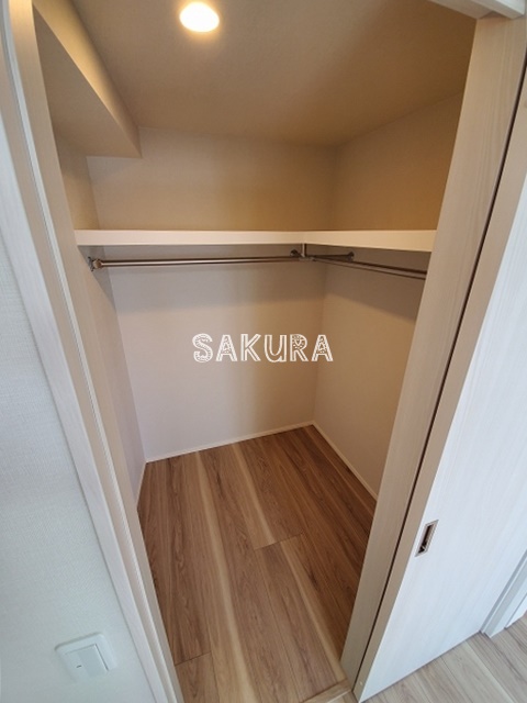 収納　人気のウォークインクローゼット♪