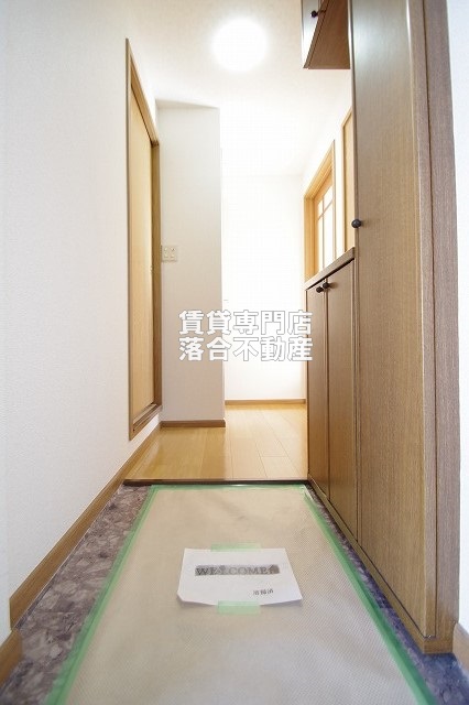 玄関　落ち着いた玄関