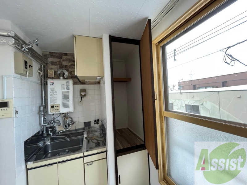 収納　寝室の収納になります。広々としてたくさん収納できます。