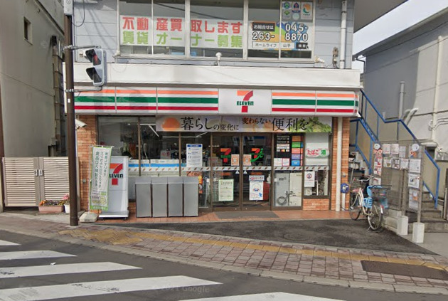 コンビニ　セブンイレブン（コンビニ）まで508m