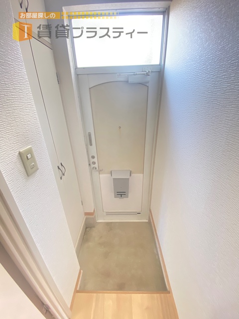 玄関　シューズボックス付きの玄関