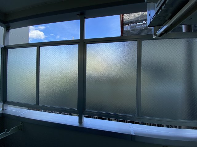 眺望　目隠しがあり、周りの目が気になりません