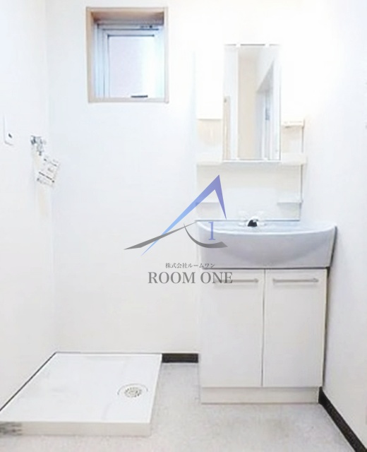 洗面設備　洗面台です。